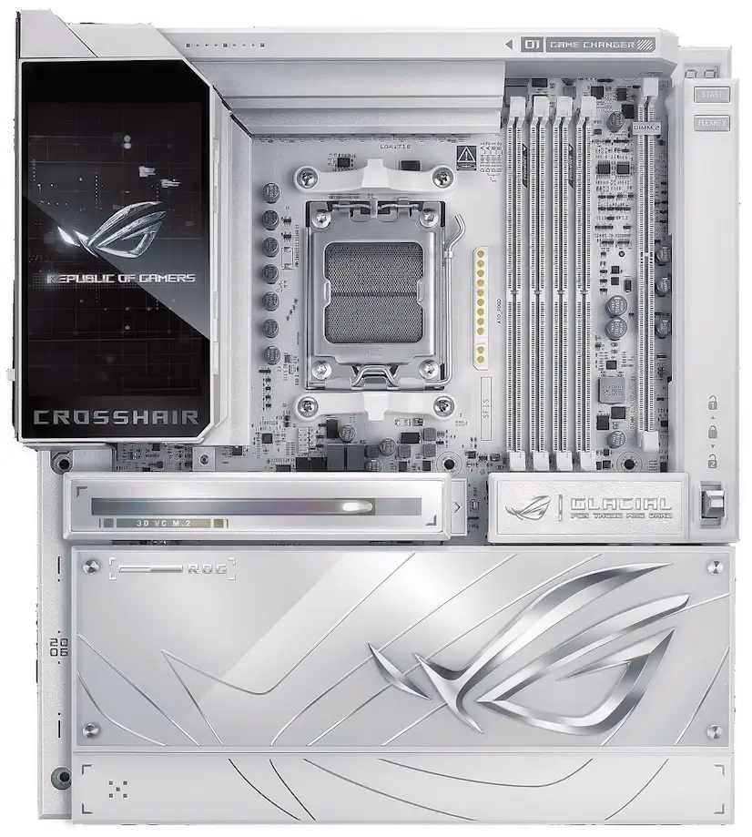 Madrid Gaming - Montaje Placa Base ASUS ROG CROSSHAIR X870E GLACIAL Madrid